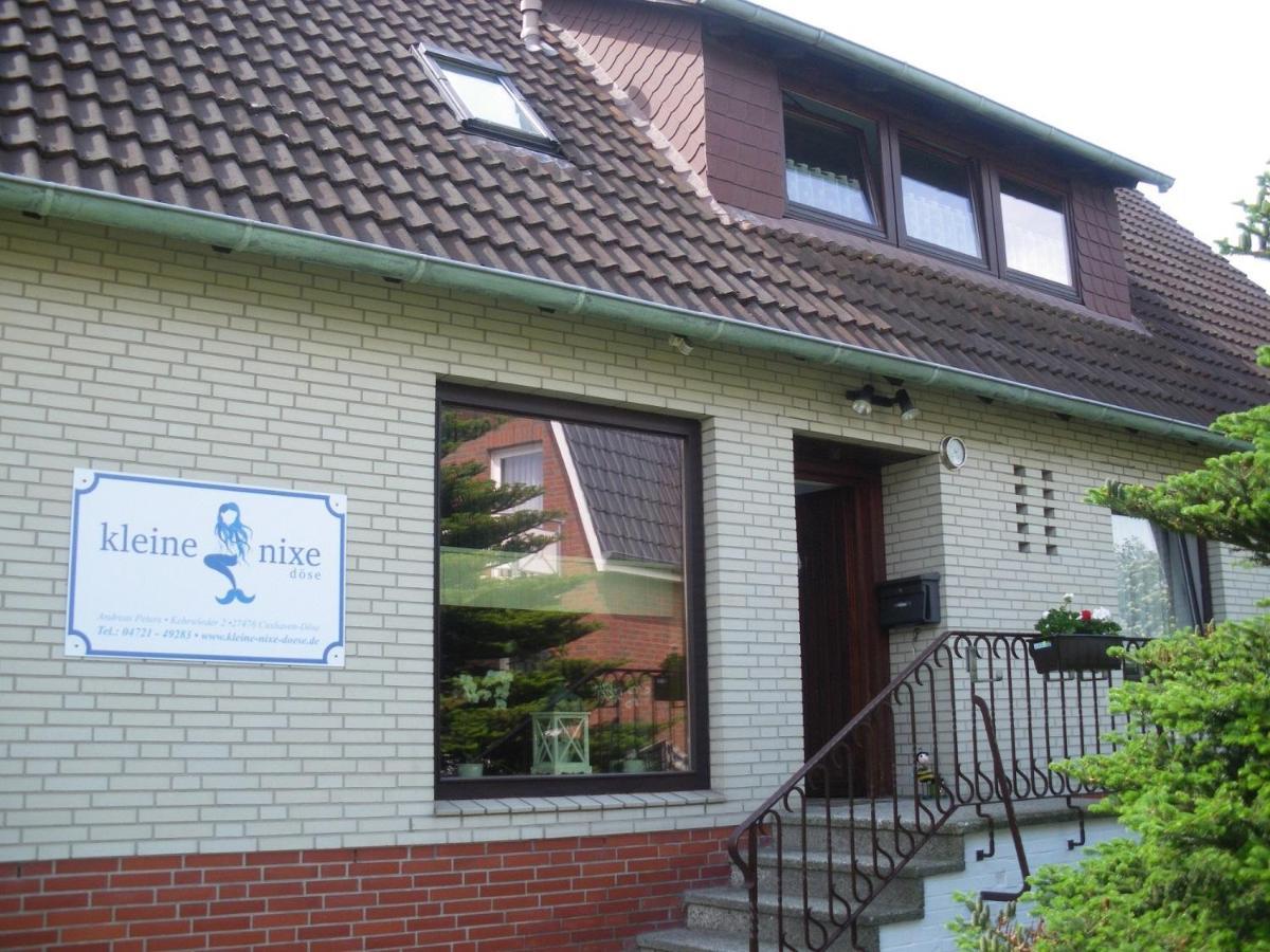 Kleine Nixe Kleine Brise Daire Cuxhaven Dış mekan fotoğraf